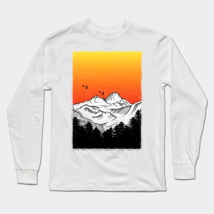 Rila Mountains Bulgaria Long Sleeve T-Shirt